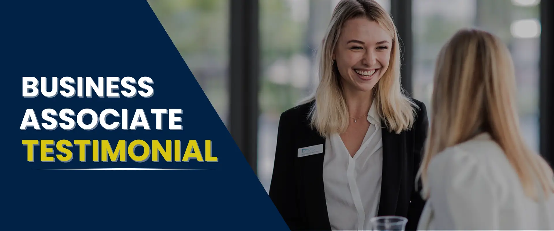 business asscociate testimonail banner